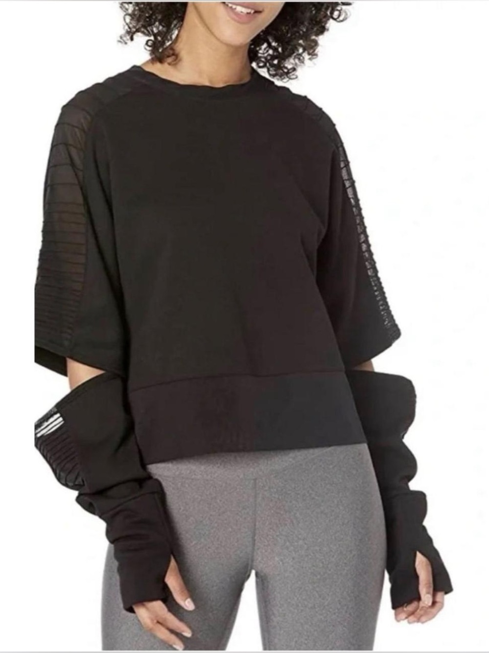Alo Yoga Cut out Trend Long Sleeve Pullove Size Medium